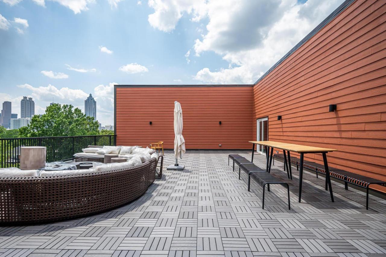 Downtown New-Built Roof-Top Balcony City View 525Pkwy Atlanta Esterno foto